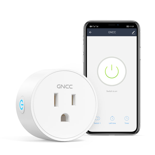 GNCC GSP01 10A Wifi Smart Plug Works with Alexa, Google Home