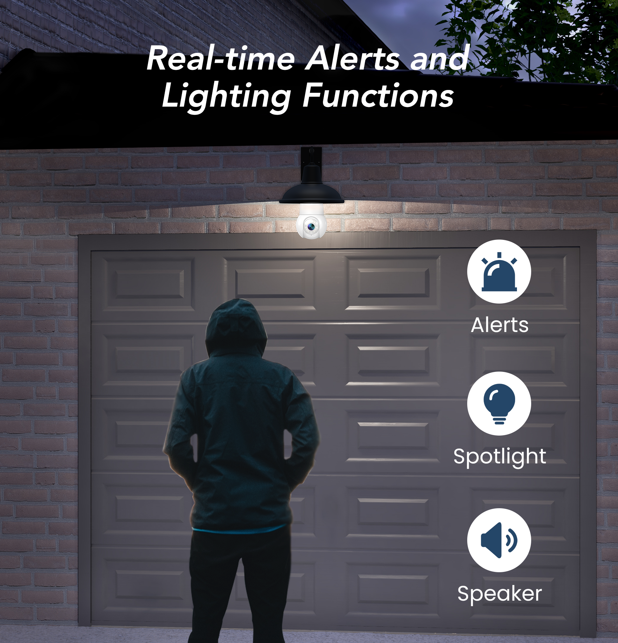 GNCC L1 2K Light Bulb Security Camera